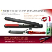 h2pro vivace and curling iron set