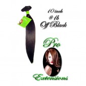 10" Volumizer Clip In - #1B Off Black