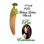 10" Volumizer Clip In - #22 Medium Blonde